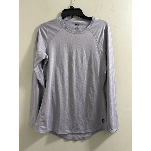 🔴REI Co Op‎ Womens size Small lavender base layer long sleeve - Picture 1 of 4